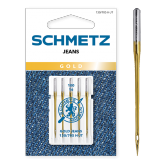 Adata Schmetz 130/705 H-JT GOLD džinsa audumam № 100 5gab